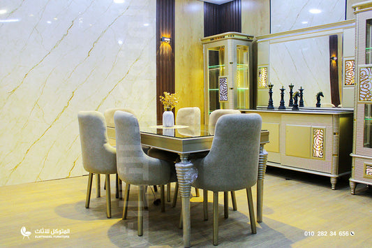 غرفة سفرة اكريلك